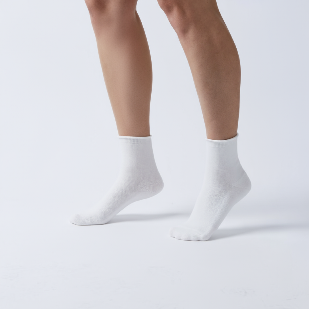 3-Pack Women's Roll Top Socks