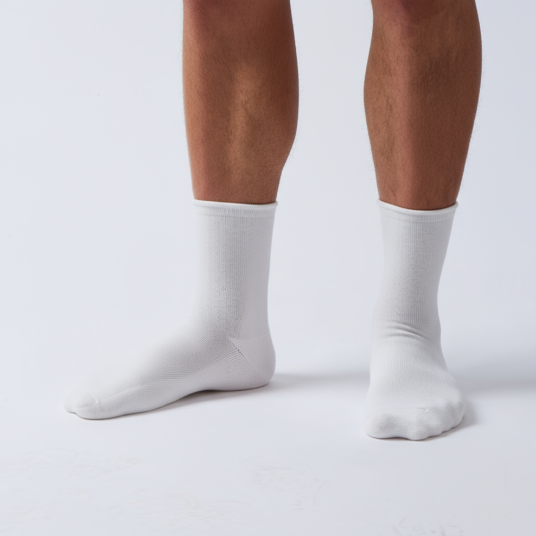 6-Pack Men's Roll Top Socks
