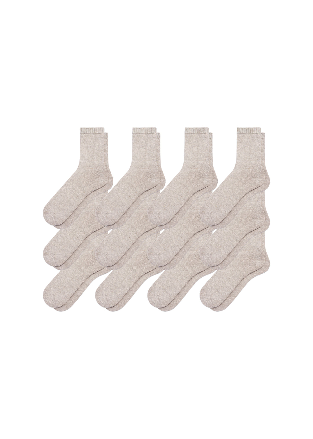 Men's Hemp Crew Socks 12-Pack