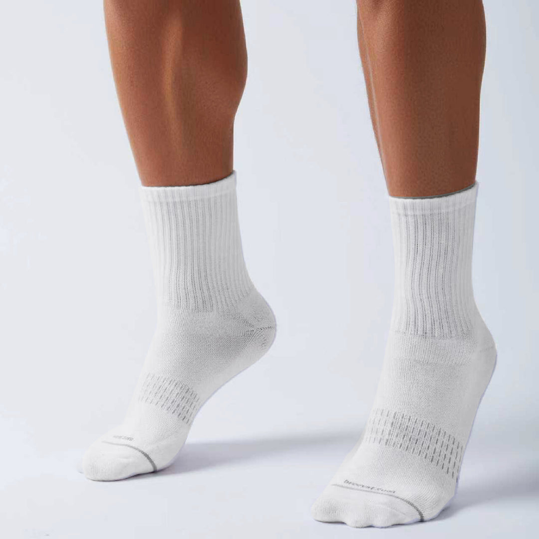 3-Pack Men's 3D Sports Crew Socks