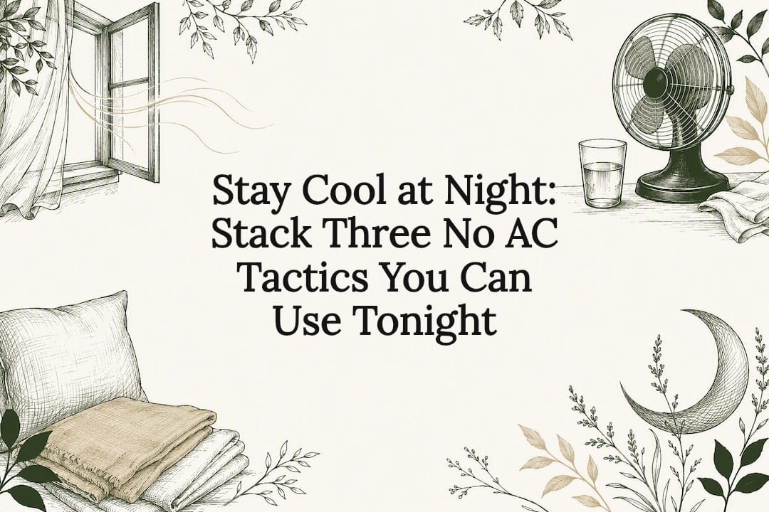 Hand-drawn cool-night title card illustration