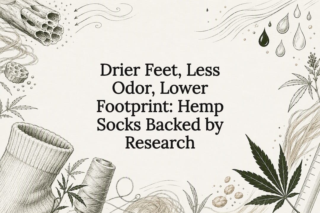 Decorative hemp socks research title card