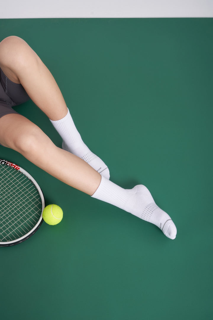 3-Pack Women's 3D Sports Crew Socks