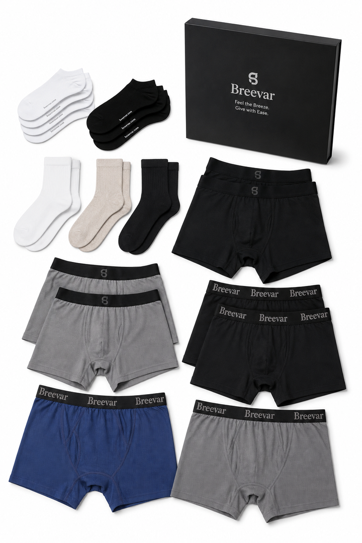 Cool & Fresh Deluxe Underwear & Socks Gift Box