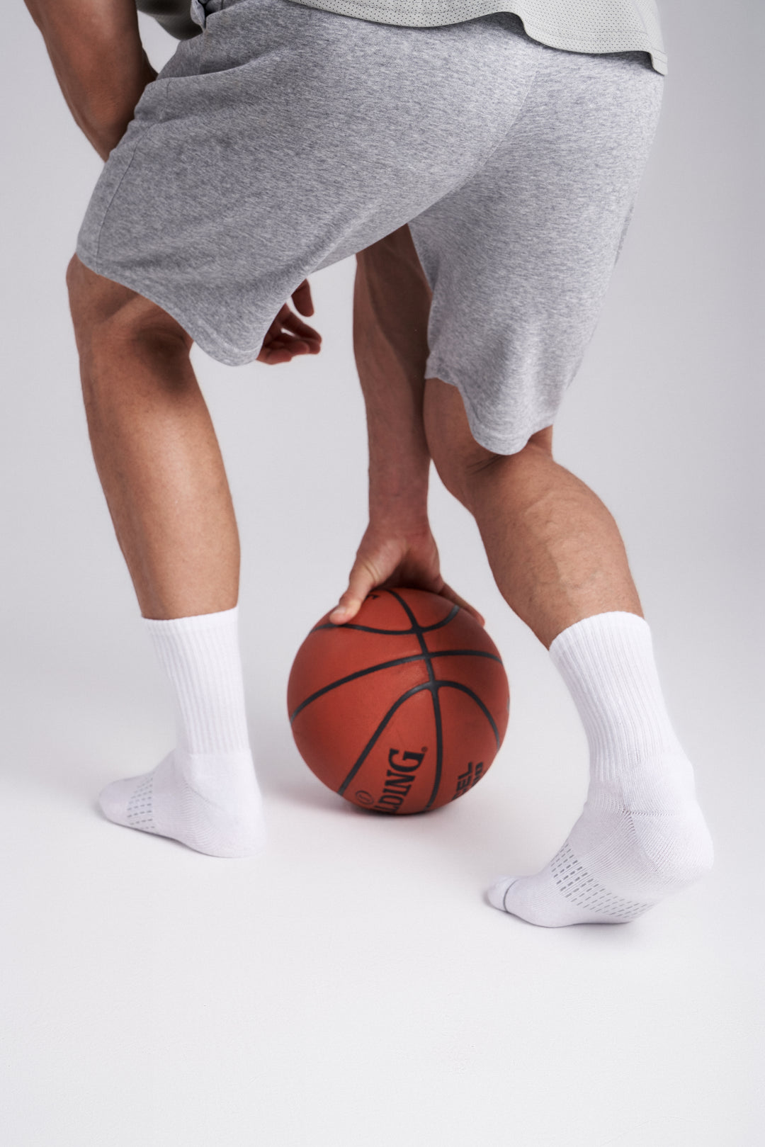 Set of three pairs of 3D sport socks with cushioned support, breathable mesh design, and moisture-wicking fabric—ideal for running, training, and daily workouts.