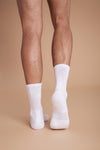 Men's 3D Sports Crew Socks shown from the back