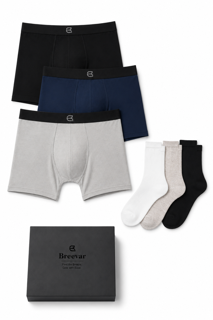 Naturally Better Underwear & Socks Essentials Gift Box