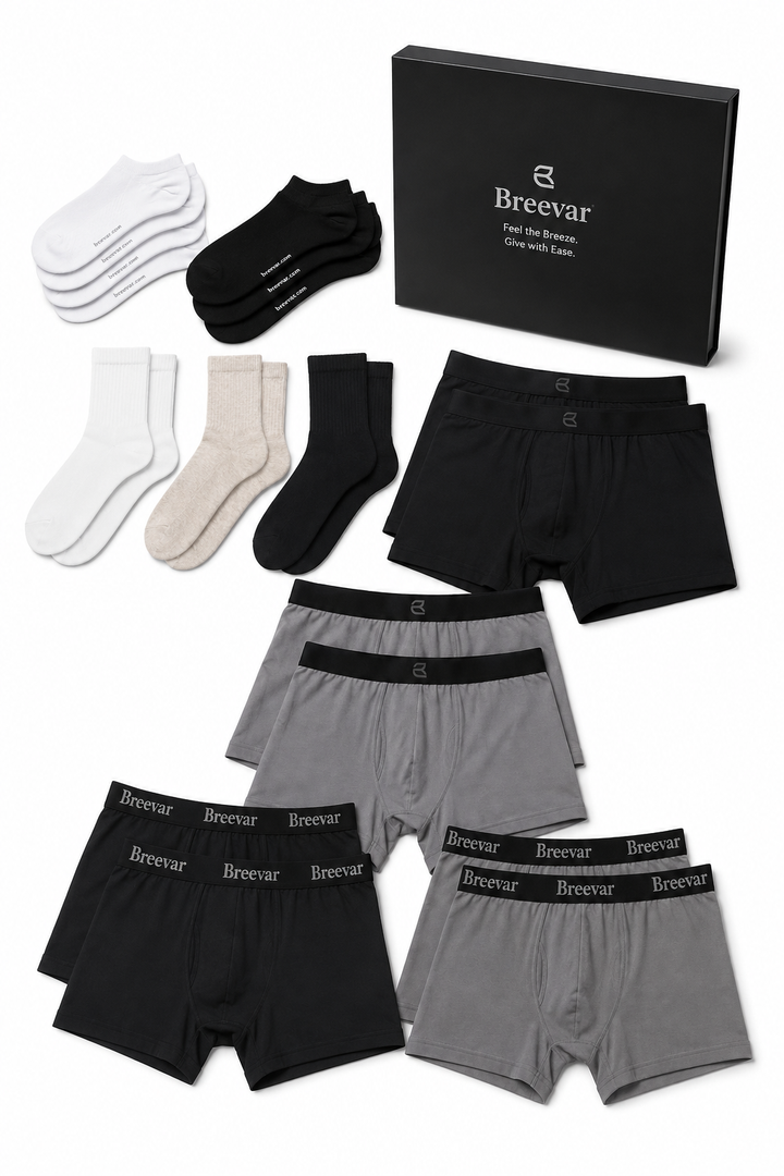 Cool & Fresh Deluxe Underwear & Socks Gift Box