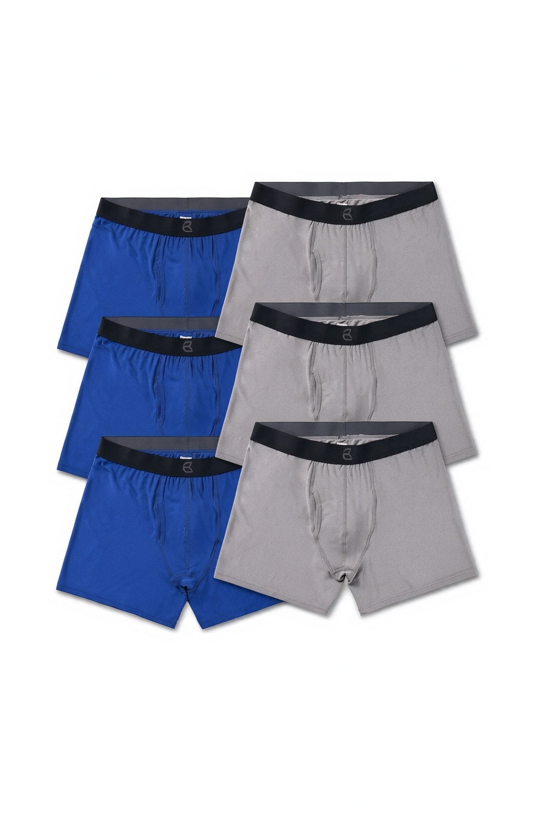 6-Pack Men's Mesh Modal All-Day 2nd Skin Boxer Brief
