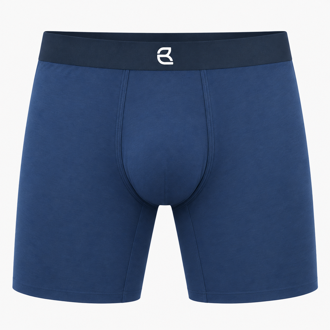 3-Pack Men’s Seamless Anti-Chafe Long Boxer Brief