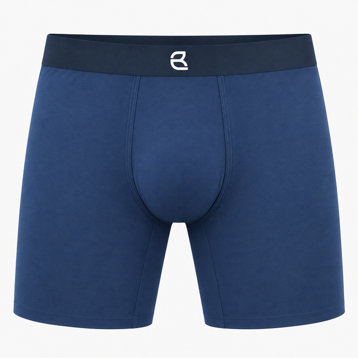 3-Pack Men’s Seamless Anti-Chafe Long Boxer Brief