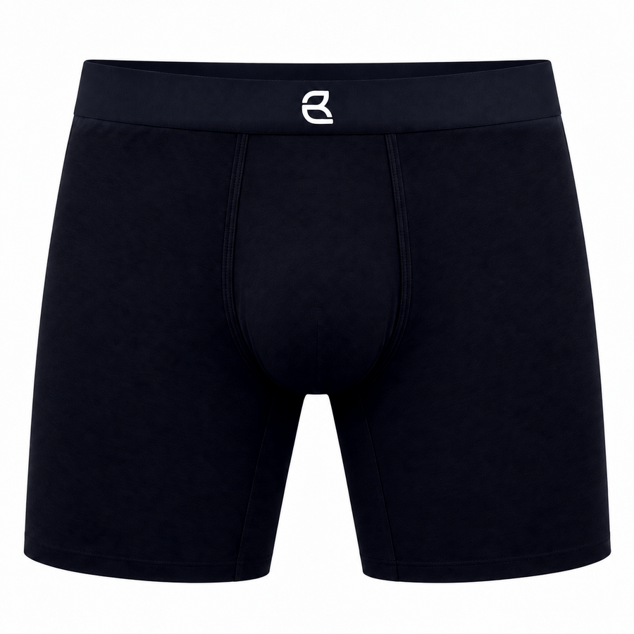 Men’s Seamless Anti-Chafe Long Boxer Brief