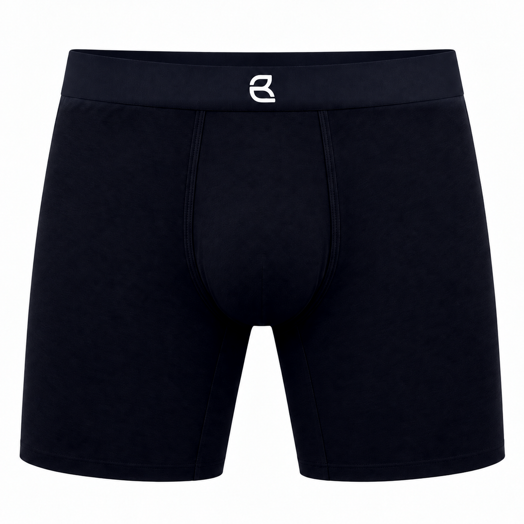 3-Pack Men’s Seamless Anti-Chafe Long Boxer Brief