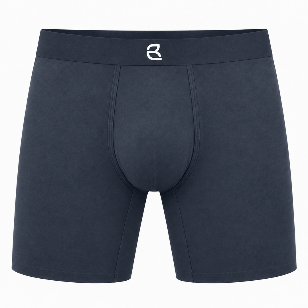 3-Pack Men’s Seamless Anti-Chafe Long Boxer Brief