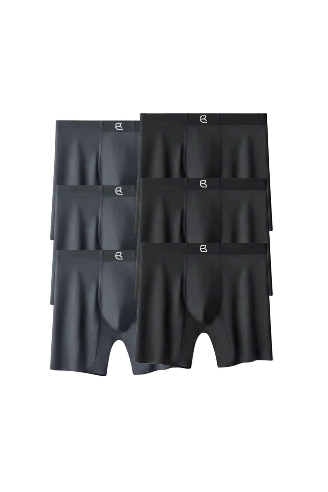 6-Pack Men's Modal Performance Long Boxer Brief