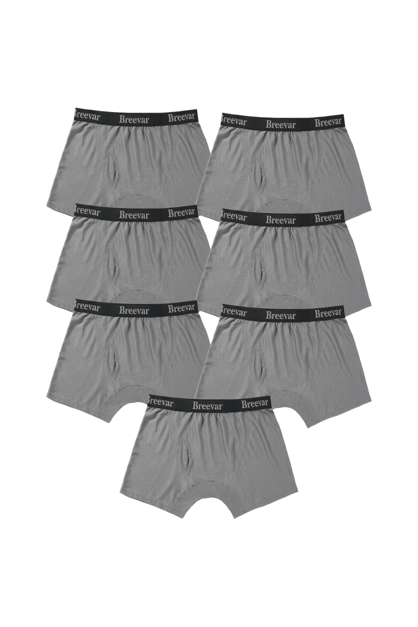 7-Pack Men's Mesh Performance Quick Dry Boxer Brief