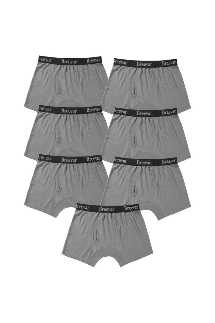 7-Pack Men's Mesh Performance Quick Dry Boxer Brief