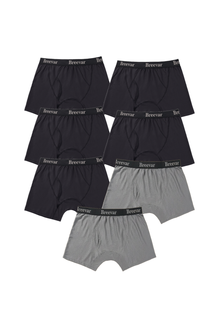 7-Pack Men's Mesh Performance Quick Dry Boxer Brief
