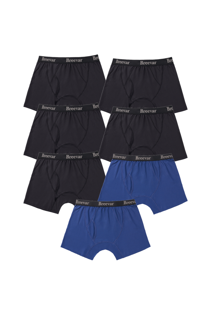 7-Pack Men's Mesh Performance Quick Dry Boxer Brief
