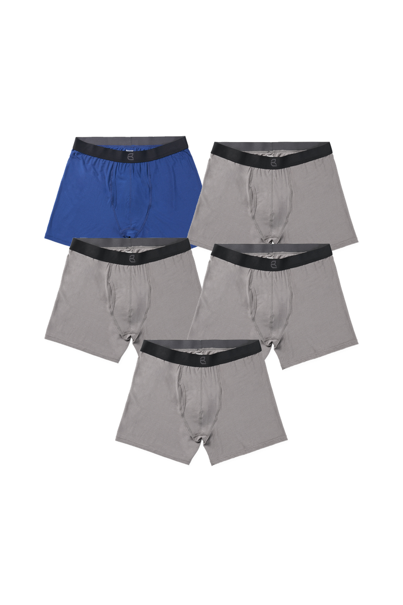 5-Pack Men's Mesh Modal All-Day 2nd Skin Boxer Brief