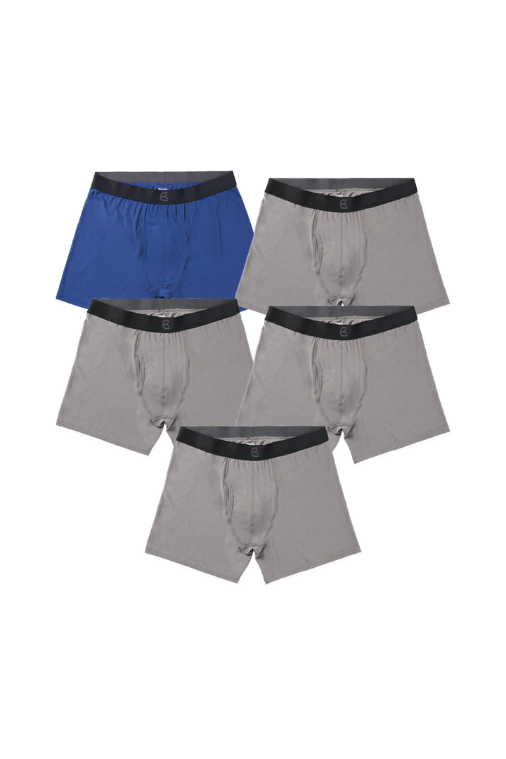 5-Pack Men's Mesh Modal All-Day 2nd Skin Boxer Brief