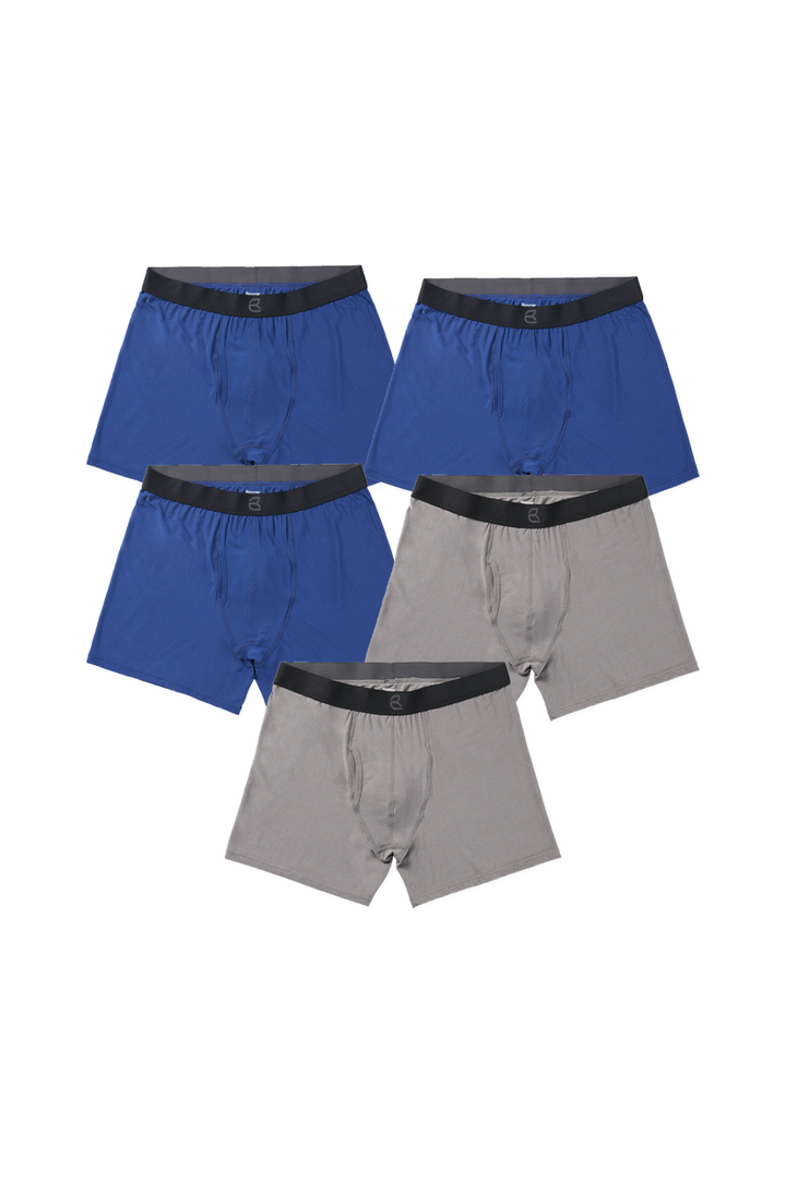 5-Pack Men's Mesh Modal All-Day 2nd Skin Boxer Brief