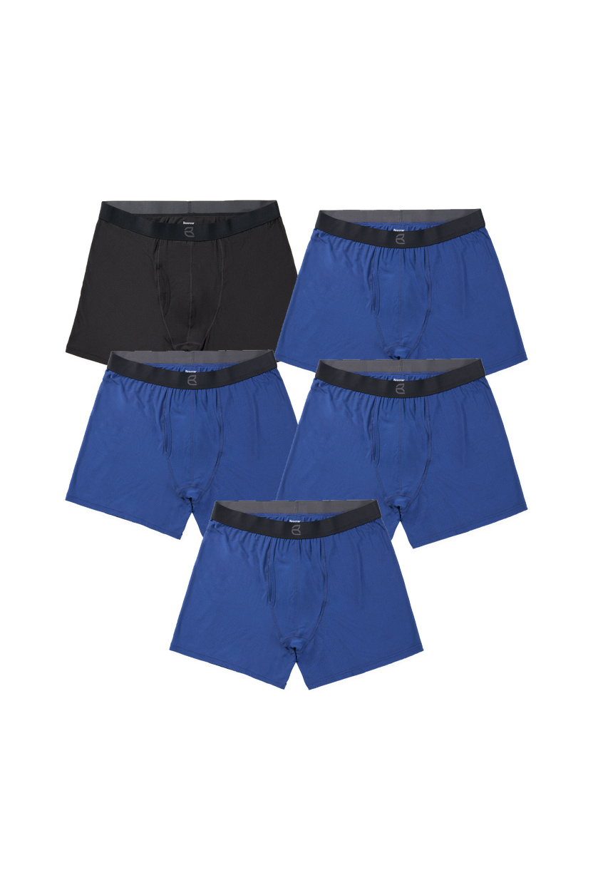 5-Pack Men's Mesh Modal All-Day 2nd Skin Boxer Brief