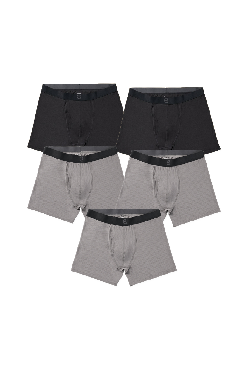 5-Pack Men's Mesh Modal All-Day 2nd Skin Boxer Brief