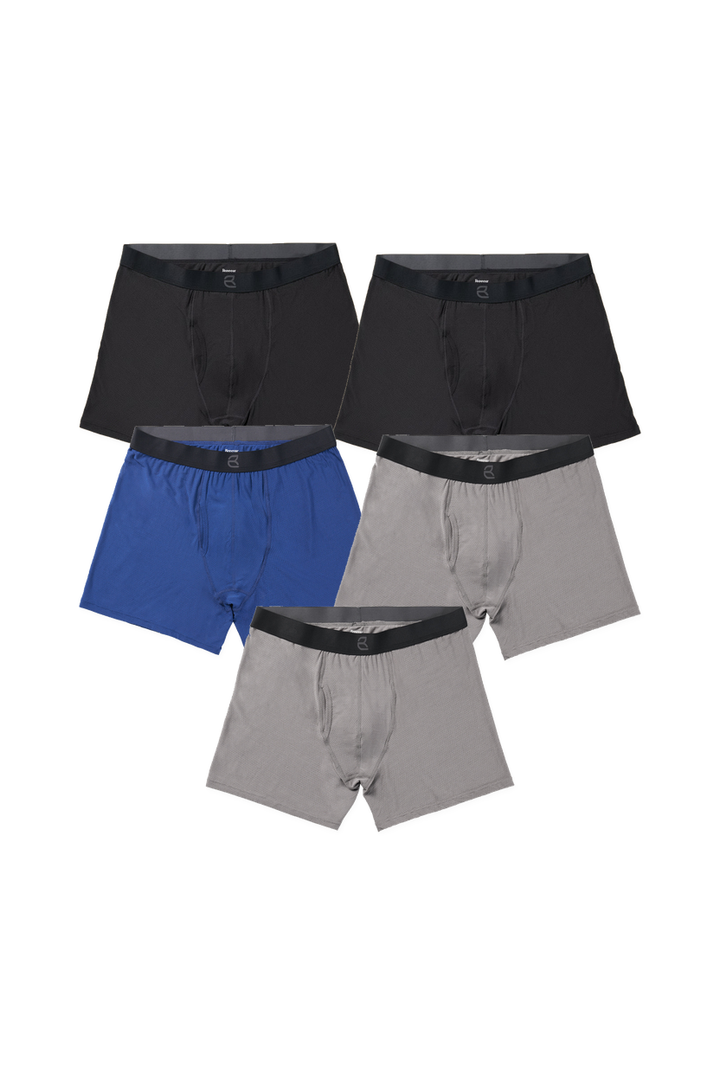 5-Pack Men's Mesh Modal All-Day 2nd Skin Boxer Brief