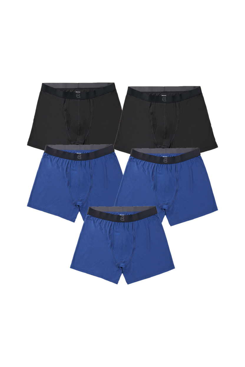 5-Pack Men's Mesh Modal All-Day 2nd Skin Boxer Brief