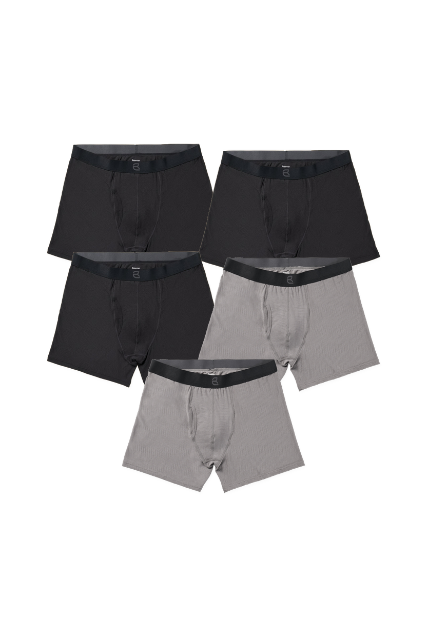 5-Pack Men's Mesh Modal All-Day 2nd Skin Boxer Brief