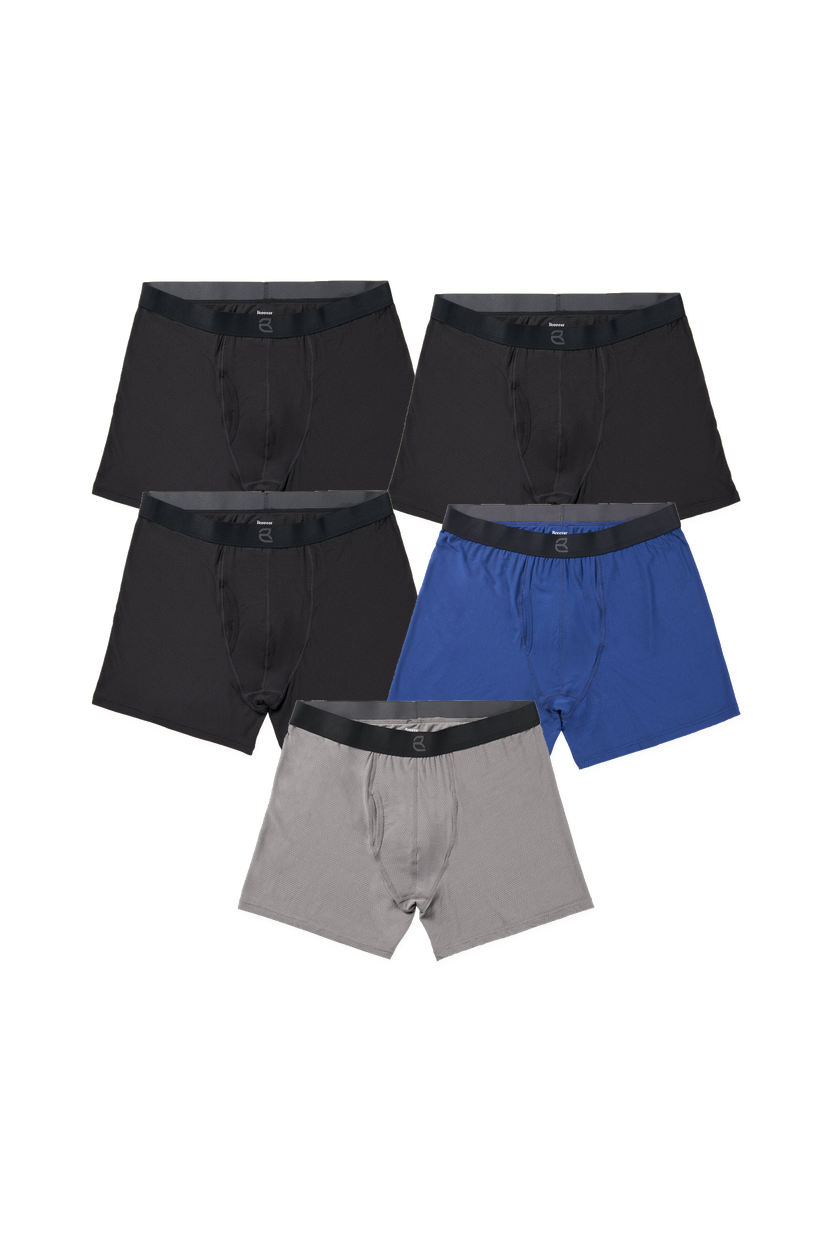 5-Pack Men's Mesh Modal All-Day 2nd Skin Boxer Brief