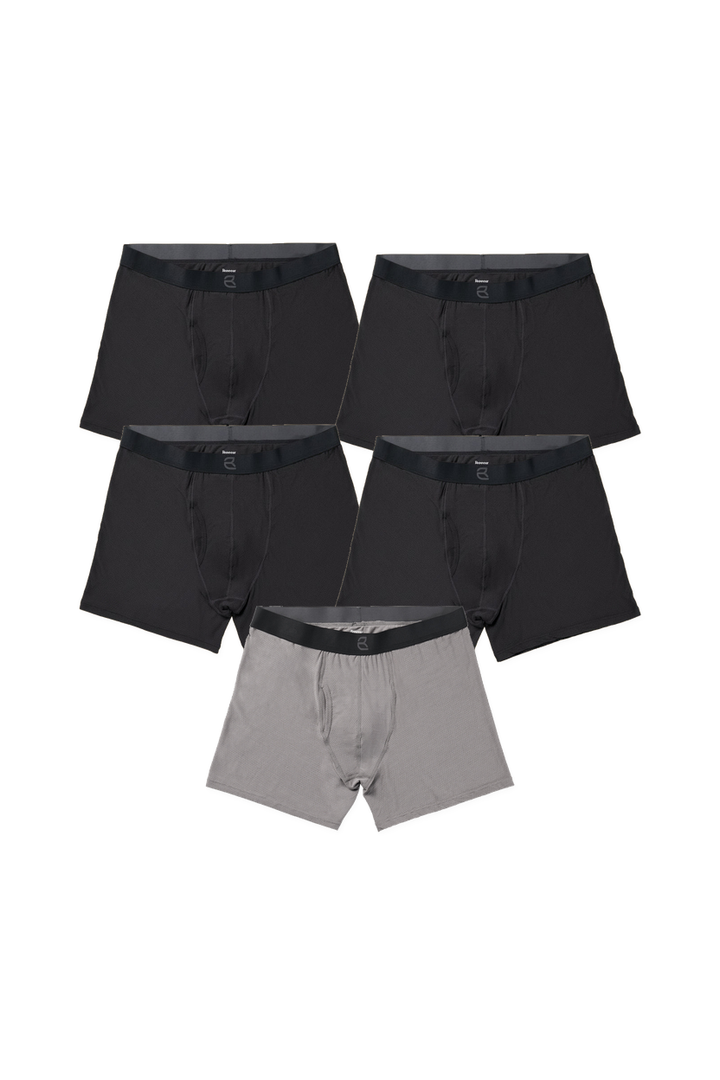 5-Pack Men's Mesh Modal All-Day 2nd Skin Boxer Brief