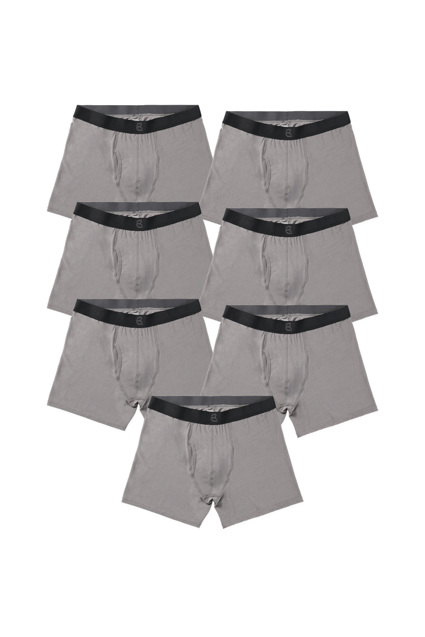 7-Pack Men's Mesh Modal All-Day 2nd Skin Boxer Brief