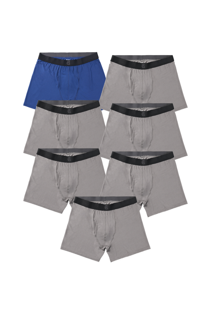 7-Pack Men's Mesh Modal All-Day 2nd Skin Boxer Brief