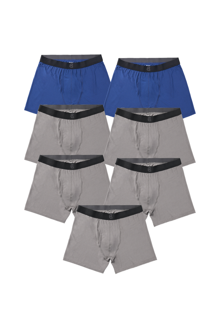 7-Pack Men's Mesh Modal All-Day 2nd Skin Boxer Brief