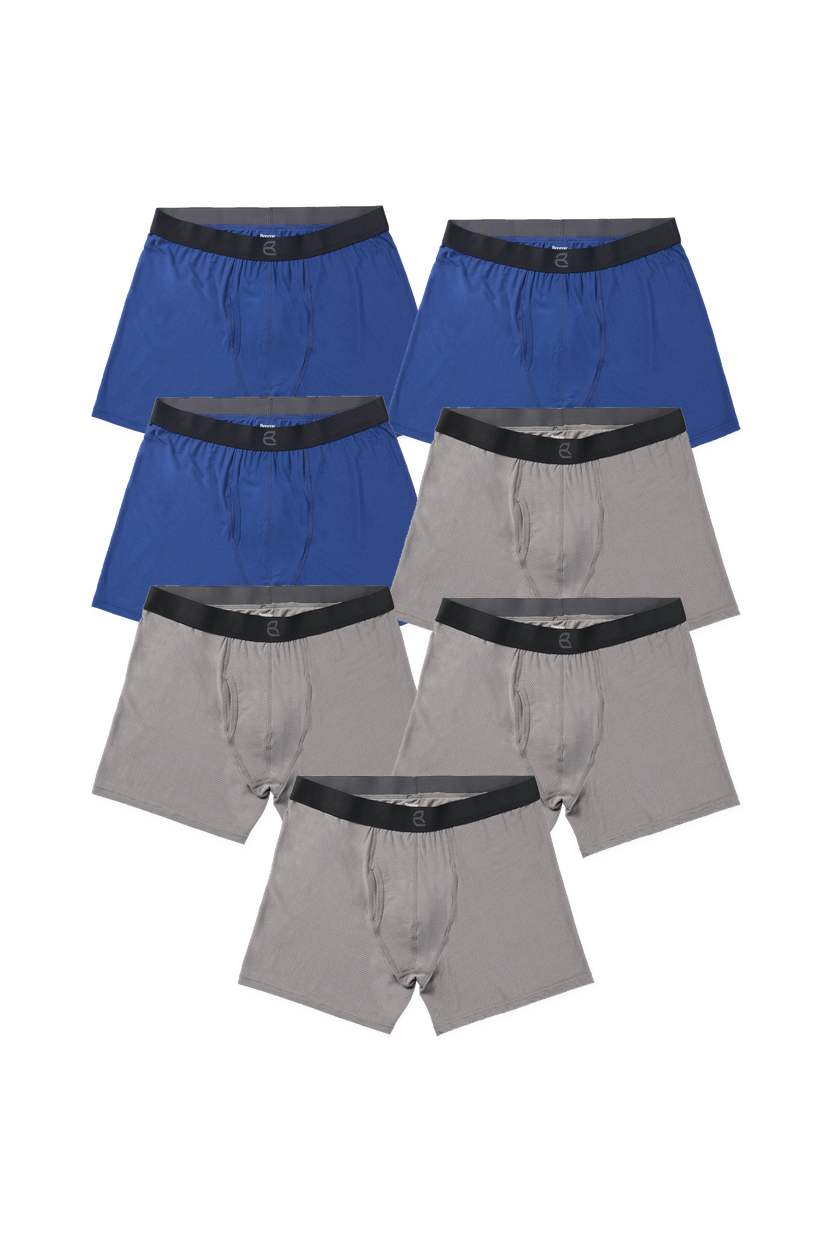7-Pack Men's Mesh Modal All-Day 2nd Skin Boxer Brief