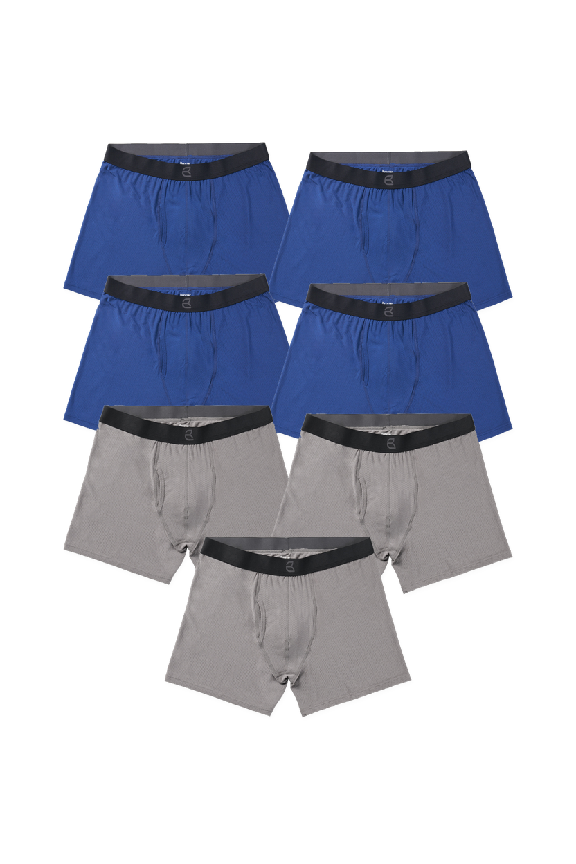 7-Pack Men's Mesh Modal All-Day 2nd Skin Boxer Brief