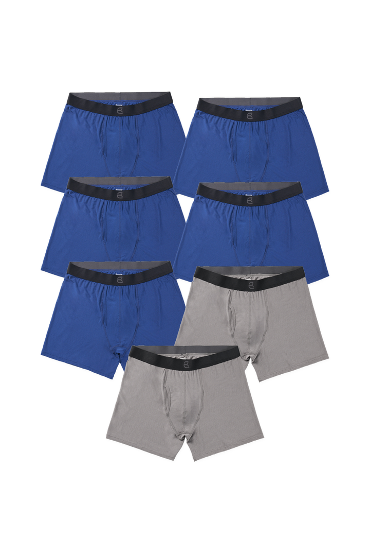 7-Pack Men's Mesh Modal All-Day 2nd Skin Boxer Brief