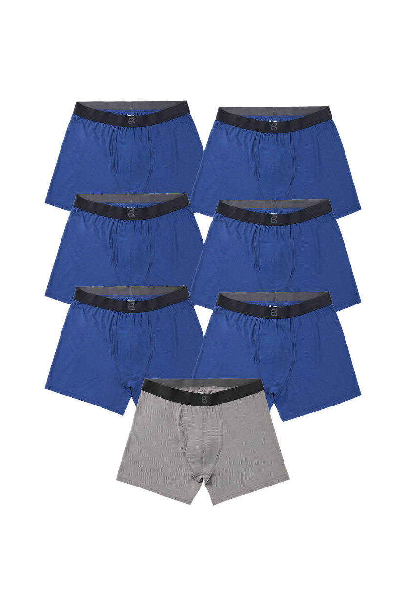 7-Pack Men's Mesh Modal All-Day 2nd Skin Boxer Brief