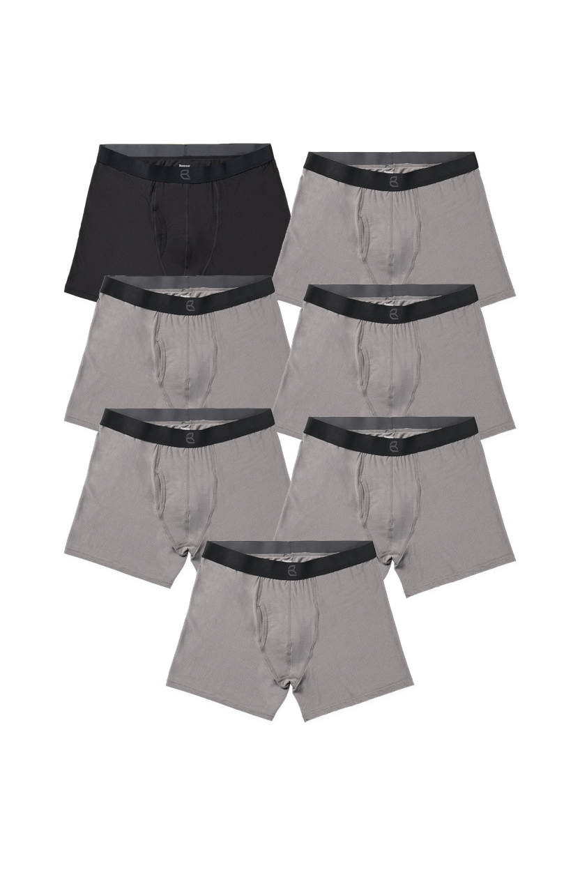 7-Pack Men's Mesh Modal All-Day 2nd Skin Boxer Brief