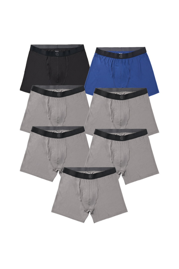 7-Pack Men's Mesh Modal All-Day 2nd Skin Boxer Brief
