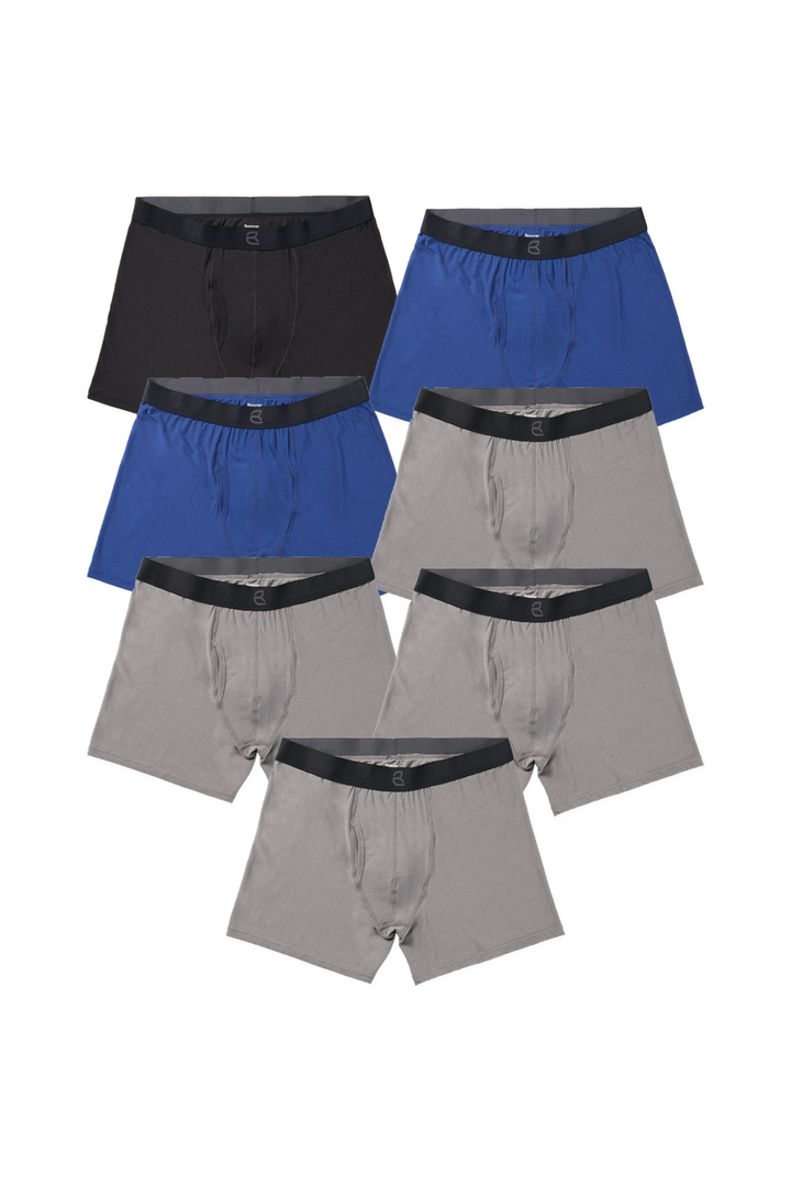 7-Pack Men's Mesh Modal All-Day 2nd Skin Boxer Brief