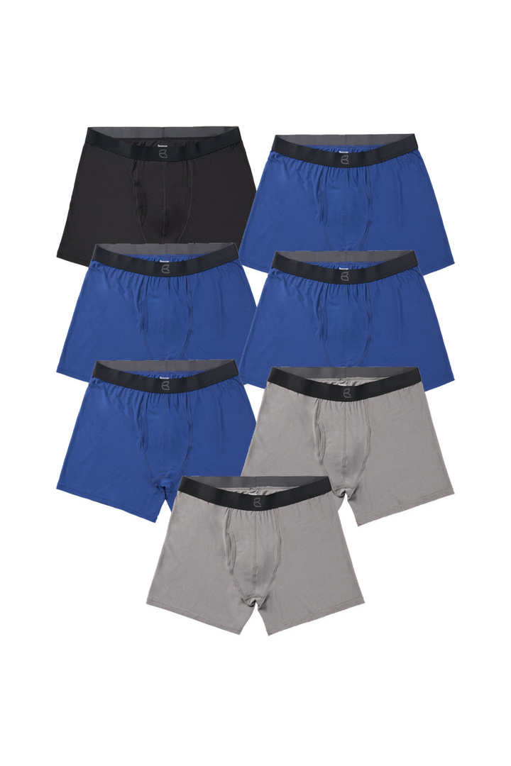 7-Pack Men's Mesh Modal All-Day 2nd Skin Boxer Brief
