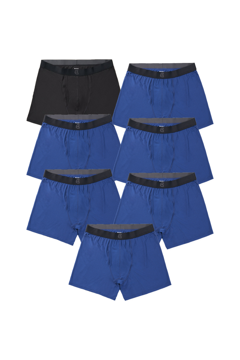 7-Pack Men's Mesh Modal All-Day 2nd Skin Boxer Brief
