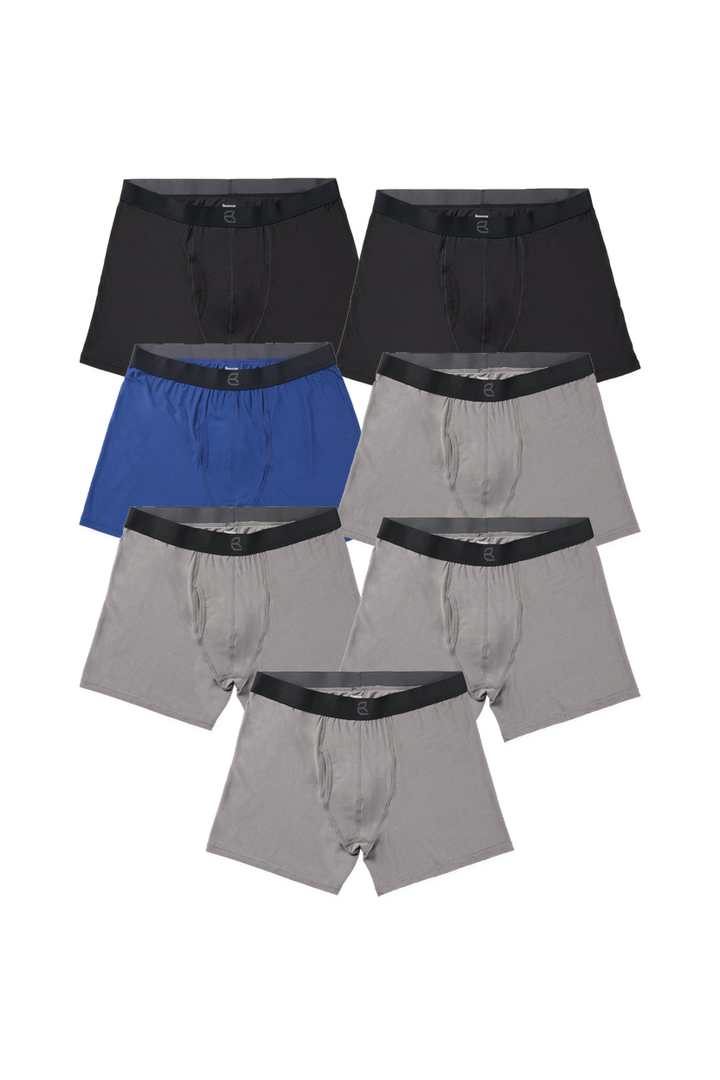7-Pack Men's Mesh Modal All-Day 2nd Skin Boxer Brief