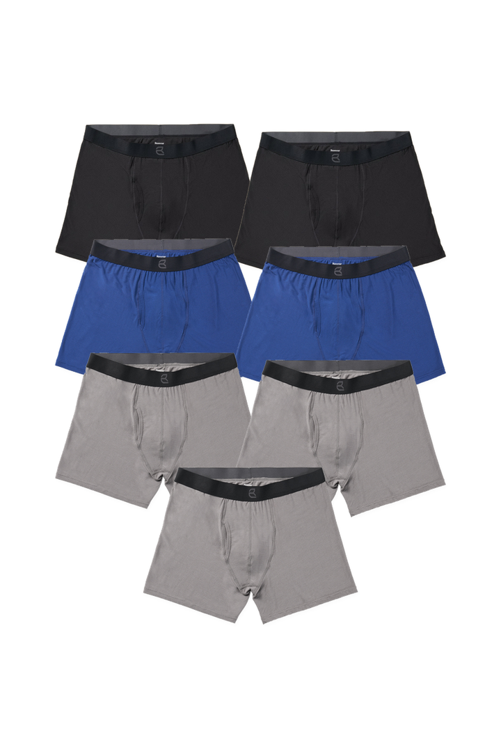 7-Pack Men's Mesh Modal All-Day 2nd Skin Boxer Brief