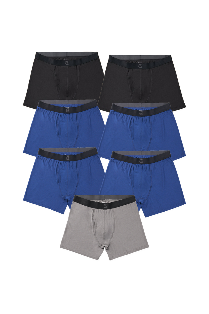 7-Pack Men's Mesh Modal All-Day 2nd Skin Boxer Brief