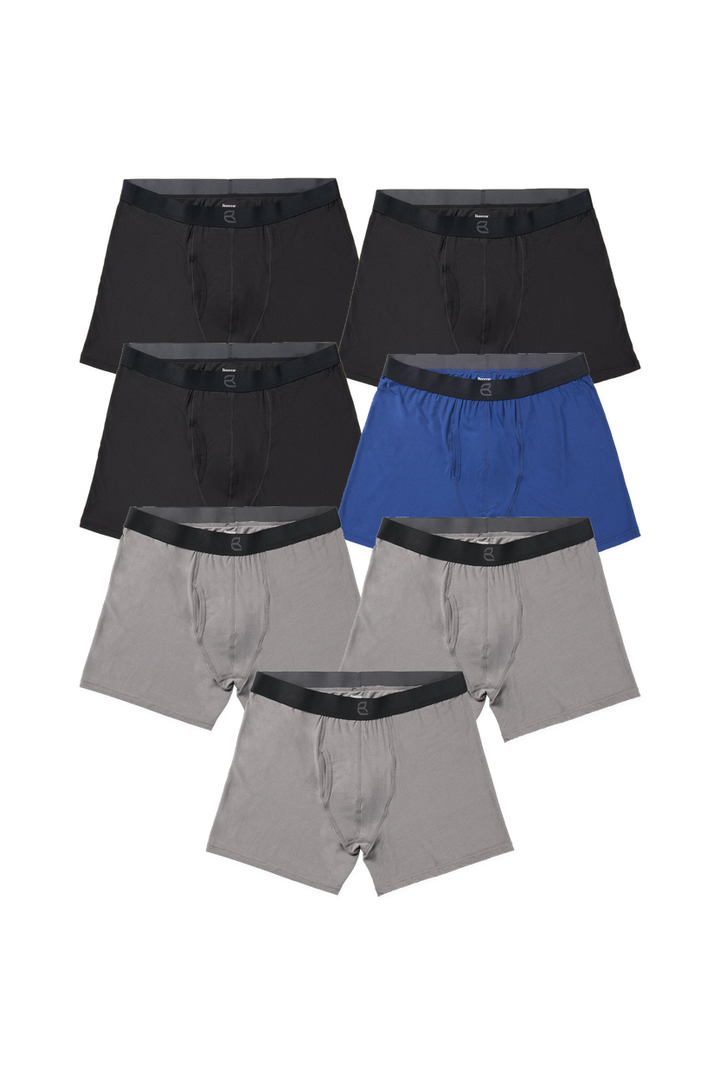 7-Pack Men's Mesh Modal All-Day 2nd Skin Boxer Brief