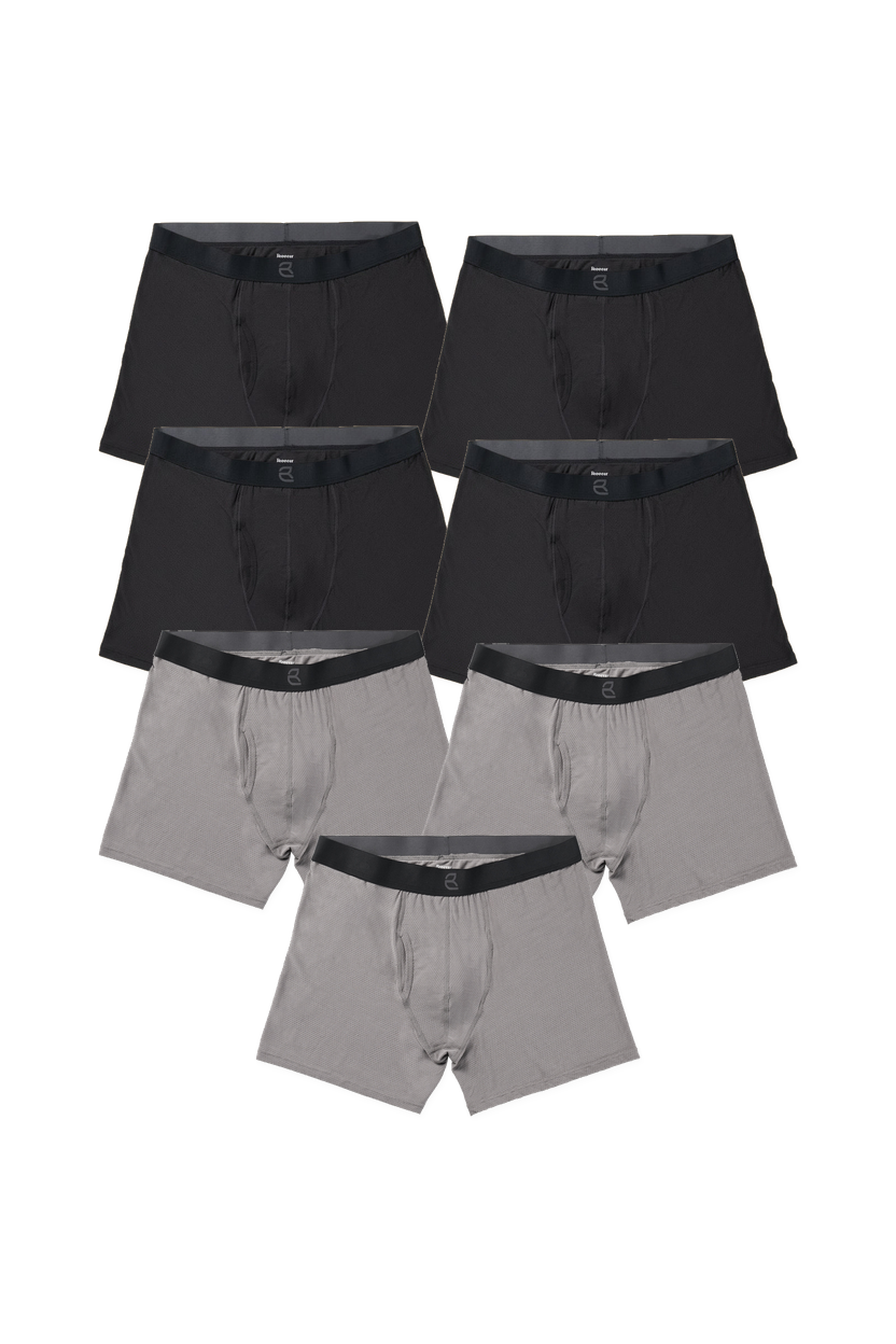7-Pack Men's Mesh Modal All-Day 2nd Skin Boxer Brief